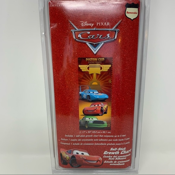 CARS Disney Pixar Growth Chart